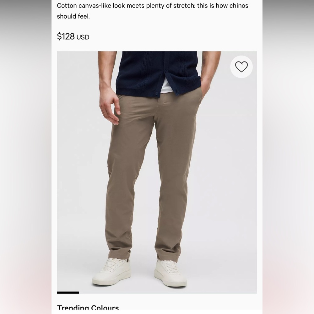 lululemon Classic ABC Trousers